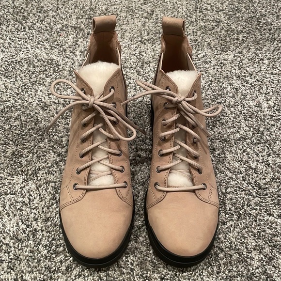 Eileen Fisher boots with faux fur Size 8 - Picture 2 of 8